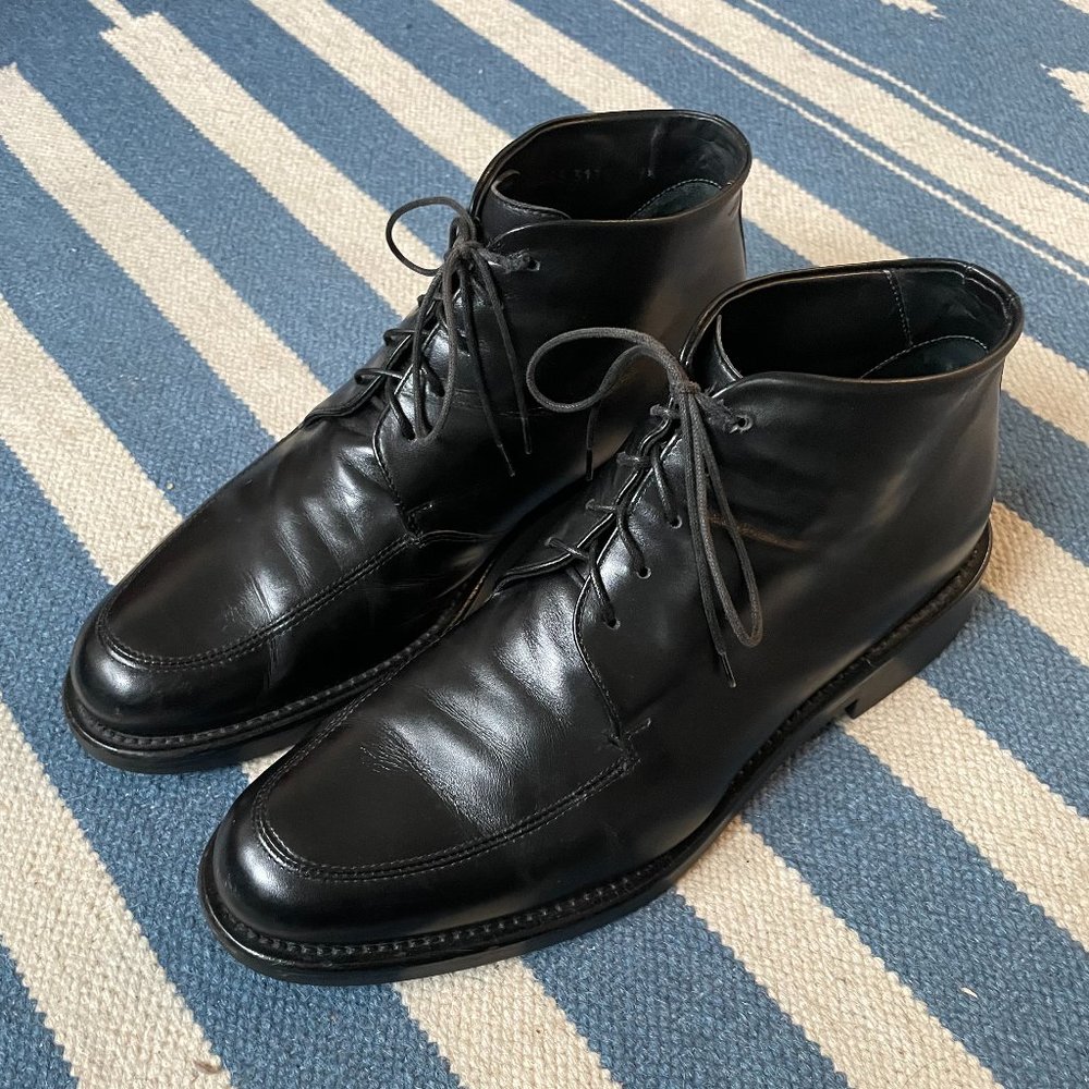 Hugo Boss Leather Boots Mens 9.5